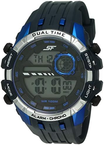 SF Digital Black Dial Men's Watch-77101PP02 / 77101PP02