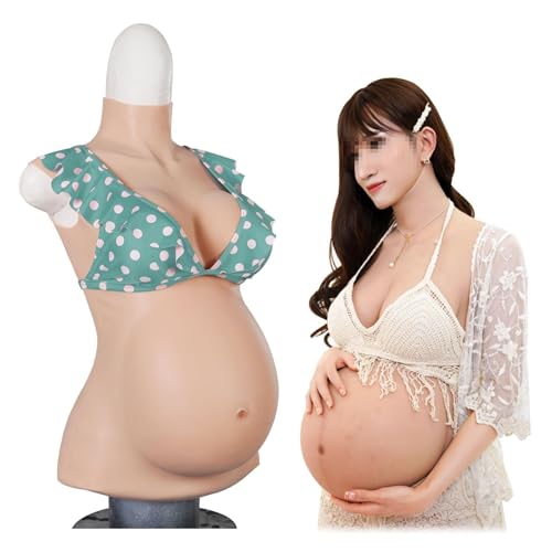 Ventre de grossesse en silicone forme de poitrine pour faux ventre déguisement cosplay