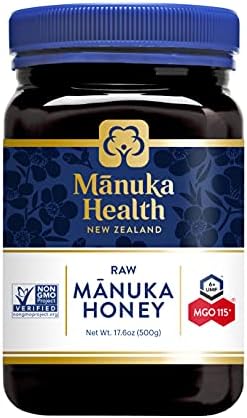 UMF 6+/MGO 115+ Manuka Honey (500g/17.6oz), Superfood, Authentic Raw Honey from New Zealand