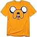Adventure Time Jake The Dog Cartoon Network T Shirt (Large) Yellow