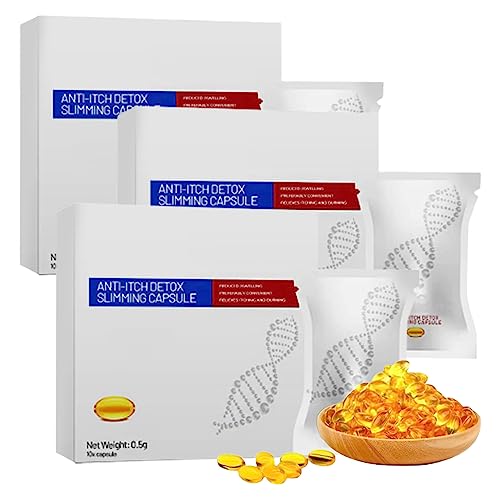 PureGyn Boric Acid Vaginal Suppositories, 2023 New Boric Acid Vaginal Suppositories, Soothe&slim Detox Slimming Capsule, Care for Women's Health (3 Box)