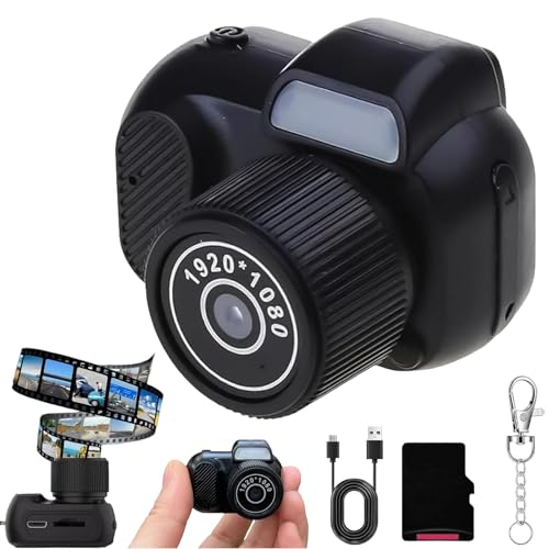 Mini appareil photo 1080p avec flash LED et 8 filtres créatifs