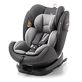 🟠PRACTICIDAD: silla giratoria 360 grados, que permite girar la silla de coche hacia la puerta para abrochar al niño con más facilidad. Dispone de 2 insertos blandos para los bebés, lo que facilita aún más adaptarla al niño. Funda extraíble fácil de limpiar y un compartimento para guardar los cinturones integrados.