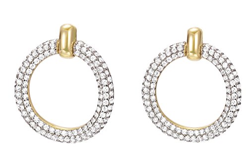 Preisvergleich Produktbild ESPRIT Glamour Damen-Ohrstecker ES-PERIBESS GOLD teilvergoldet Zirkonia transparent - ESER02690B000