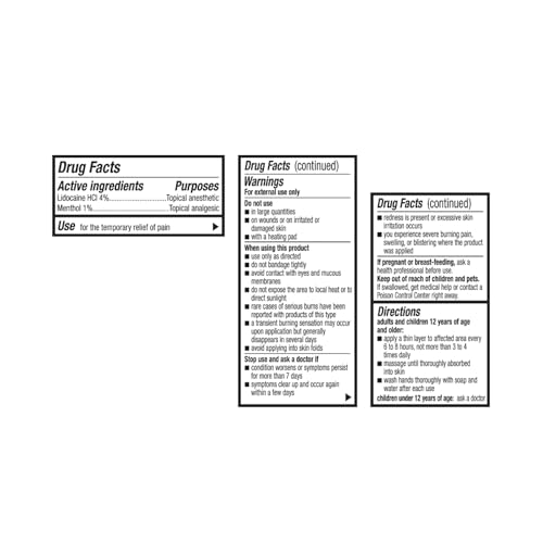Icy Hot Max Strength Pain Relief Cream with Lidocaine Plus Menthol, 2.7 Ounces - Thumbnail 2
