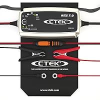 CTEK MXS 7.0, Batterieladegerät 12V Für Größere Fahrzeugbatterien, Batterieladegerät Boot, LKW, Wohnwagen, Wohnmobil Ladegerät, Versorgungsfunktion, Rekonditionierungsmodus Und Winterprogramm – Ansicht 2