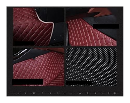 Tapis de sol voiture pour Phaeton 2007-2016 habitacle 4 places