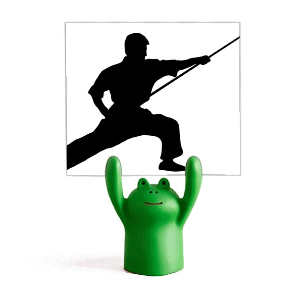 Support mémo grenouille Kung Fu pour ne plus oublier vos tâches