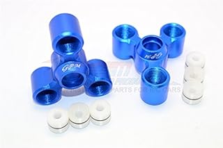 GPM for Arrma Nero 6S BLX (AR106009, AR106011) & Fazon 6S BLX (AR106020) Upgrade Parts Aluminum Rear Knuckle Arms - 1Pr Set Blue