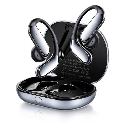 Upgraded Open Ear Headphones with Hooks AI Translation Earbuds Real Time