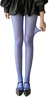 Meia-calça de seda colorida ultrafina transparente tamanho único para 40 a 63 kg