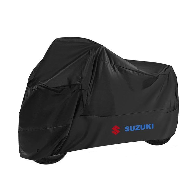 ONEMAJI Coprimoto per Suzuki DRZ400SM, Protezione Esterna Impermeabile Telo Moto Copertura Antipolvere Moto Telo Protettivo Resistente,XXXXL