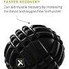 TRIGGERPOINT Performance Grid X Massage Ball for Deep Tissue Massage and Exercise Recovery, Black