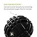 TRIGGERPOINT Performance Grid X Massage Ball for Deep Tissue Massage and Exercise Recovery, Black
