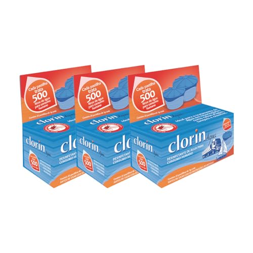 Cloro em Pastilhas para Caixas D'Água Clorin 25 un. 1g 500L