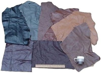 Scrap Upholstery Leather Mixed Jumbo Pieces Lw 12 Sf