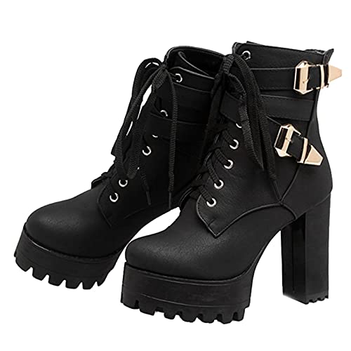Bottes de cowboy à plateforme aux finitions premium et talons blocs - 4