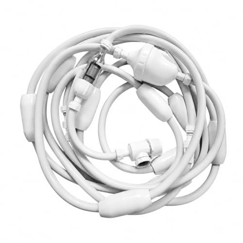 MCHNAI Upgraded Pool Cleaner Feed Hose Replacement for Polaris 280 Compatible with Polaris 380/180/3900 Pressure-Side Pool Cleaners G5 Feed Hose with UWF 32.8 Ft Complete Hose Assembly Kit