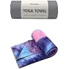 Yoga Towel Grey | Yoga Towel Purple & Blue (Bundle)