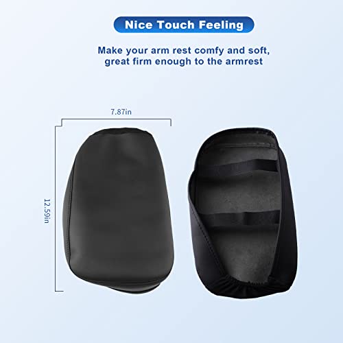 Image of CDEFG 2022 2023 2024 2025 Grand Cherokee Armrest Cover Grand Cherokee L Center Console Cover Central Consola Arm Rest Lid Pad 2022-2025 Grand Cherokee /Grand Cherokee L Accessories