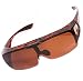 Bestum Driving Glasses Wraparounds Polarized Fitover Sunglasses