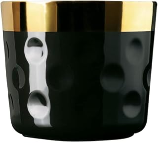 Fürstenberg 1785/3 6048 Sip of Gold Noir Moon - Taza de champán Copas (0,25 L), Color Negro