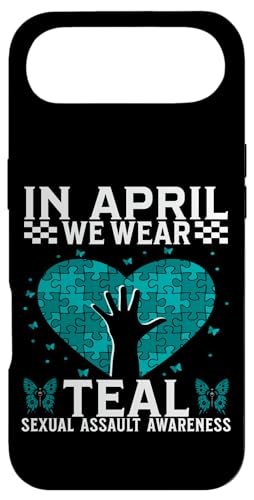 In April We Wear Teal Sexual Assault Awareness Gifts Women �X�}�z�P�[�X iPhone Air �p