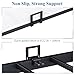 FSJianYi Non Slip Mattress Gaskets for Metal Bed Frame, 6 pcs Anti-Slip Holder in Place Gripper, Easy to Installation Keep Mattress from Sliding Gripper, Mattress Slide Stopper, Black