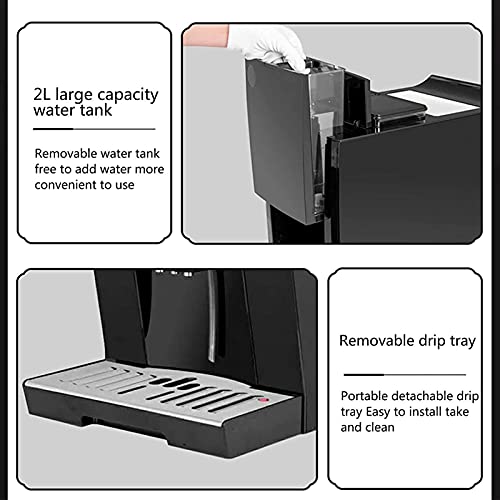 XQDY Kaffeemaschine Automatische Haushalt Kleiner Touchscreen Schleifen Integrierter Dampfpumpe Druckkaffeemaschine… – Bild 7
