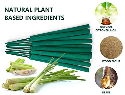 Lasenteur Citronella Incense, Citronella Candle, Citronella Candle For Outdoor, Citronella Incense Sticks, Lemongrass Citronella Stick With Citronella Oil #TOP3