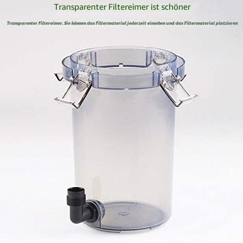 Persistence Aquarium Filter Extrem Leiser Externer Aquarium Filter Eimer LW-603 Aquarium Filter AusrüStung Vorderer Gras Tank Stumm Schaltungs AußEn Rohr