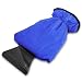 Zone Tech Blue Waterproof Ice Scraper Vehicle Mitt Car Windshield Snow Remover Glove