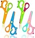 LOVESTOWN Toddler Scissors, 4PCS Blunt Tip Adaptive...