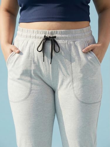 Image of BLINKIN Ankle Length Plus Size Cotton Track Pant for Woman | Ultimate Summer Lowers & Pajama for Women Pack of 2 (combo-plus-86)