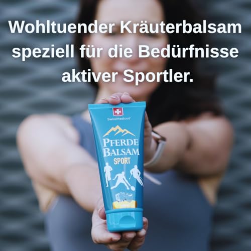 SwissMedicus Pferdebalsam Sport, Massagegel mit Magnesium Komplex, 200 ml – Ansicht 4