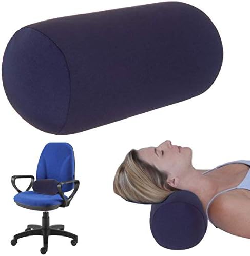 MantraRaj Micro Bead Travel Beanie Pillow Super Soft Neck Waist Back Head and Squishy Cushion with Tiny Microbeads and a Stretchy Cover for Extra Support Great for Stress Relief and Relaxing at Home