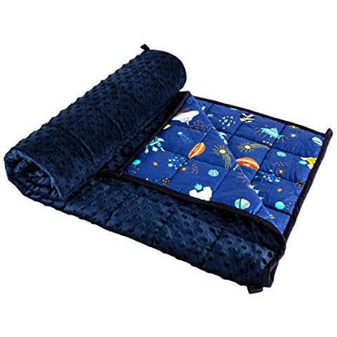 BEDCOLOR Kids Weighted Blanket Cover