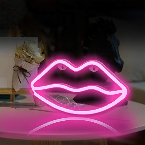 image for Funpeny LED Neon Decorative Light, Neon Sign Shaped Decor Light, USB C