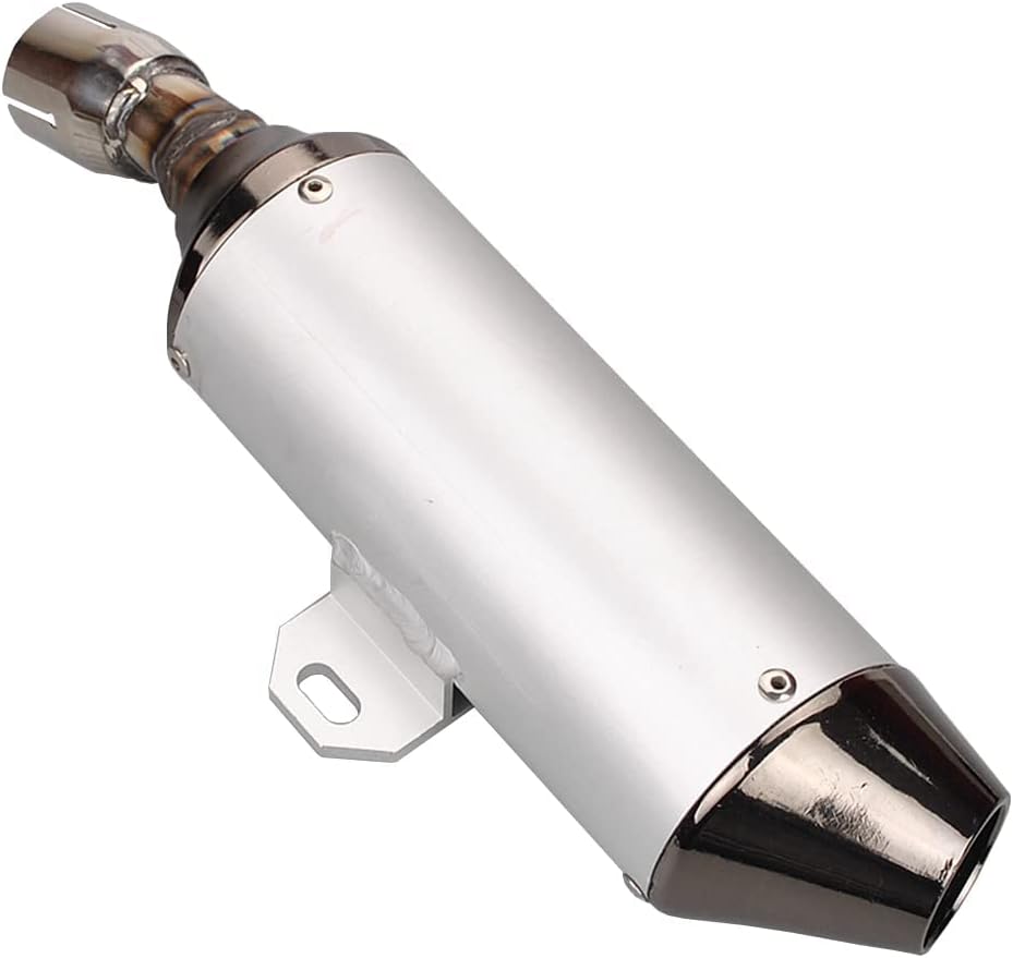 Motorcycle exhaust pipe 40MM interface aluminum alloy silencer for 70-150CC modifi cation Bicycle Pit Trail Dirt Bike Scooter