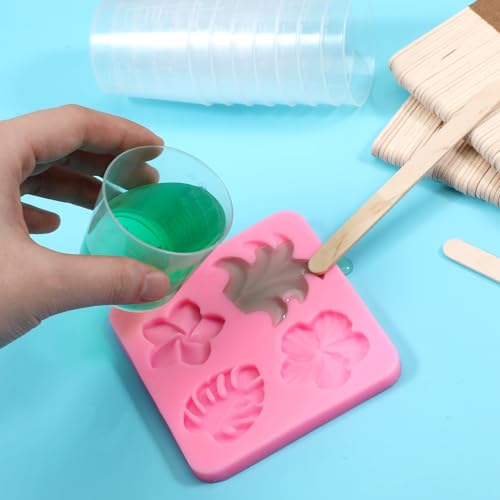 Pack de 200 vasos plásticos medidores de 60 ml miniatura 4