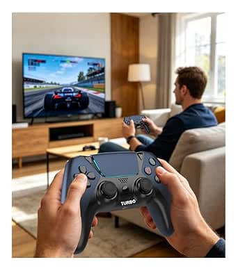 KentroGrip Wireless Gamepad for Fire TV and PC, Midnight Blue