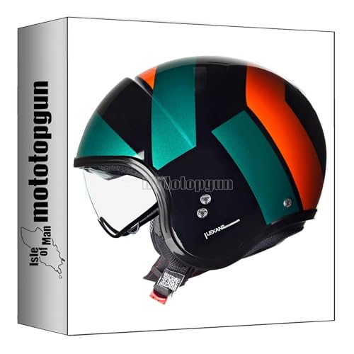 Casque moto Nolan N21 jet commuting noir brun vert pour vos trajets quotidiens