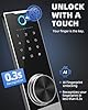 DAYI Biometric Fingerprint Safe Box, 3.0 Cu. Ft. Home Safes with Fireproof Bag, Digital Touchpad Security Safe for Money Cash Documents, Dual Alarm System - DF-60 Pro2 #1
