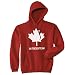 Eh Team Canada Sweater Funny Canadian Shirts Novelty Sweaters Hilarious Hoodie (Red) M
