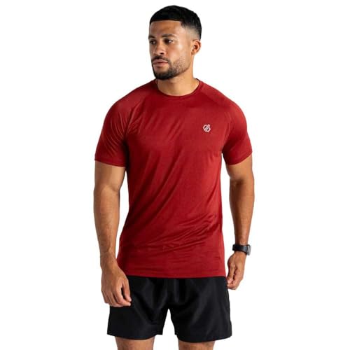 Dare2B Mens Accelerate Tee T-Shirts/Polos/Vests Red