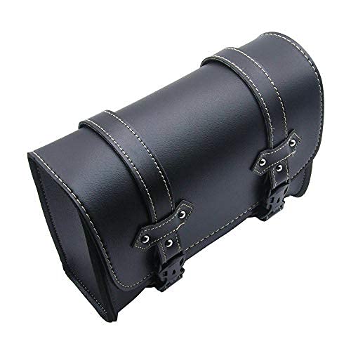 Bolsa de Sillín para Motocicleta MACHSWON, Alforja Impermeable de Cuero PU, Bolsa para Herramientas, Perfecta para Viajes, 27.5x10.5x19 cm miniatura 5