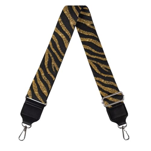 Image of Adjustable Purse Strap for Women, Crossbody Wide Handbag Strap Replacement, Sturdy Bag Strap with Silver Hardware