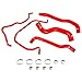 Mishimoto Silicone Radiator Hose Kit Compatible With Chevrolet/GMC 1500 5.3L/6.2L 2019+, Red