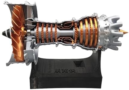 Turbofan Engine Model Science Experiment Model Educational Toy Aircraft Engine Model Science Education Supplies Turbofan Engine Model Science Education Supplies Aircraft Engine Model for Kids