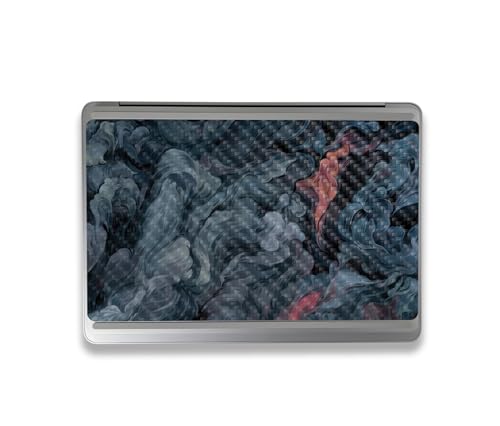 Image of MightySkins Carbon Fiber Skin Compatible with Microsoft Surface Laptop Studio 2 (2023) Full Wrap Kit - Storm Cloud | Protective, Durable Textured Carbon Fiber Finish | Easy to Apply | Made in The USA